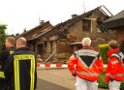 7.6.2011 Haus explodiert Bornheim Widdig Sankt Georgstr